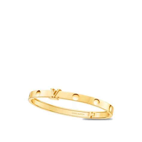 louis vuitton gold thin bangle with v|Empreinte Bangle, Yellow Gold And Pavé Diamonds.